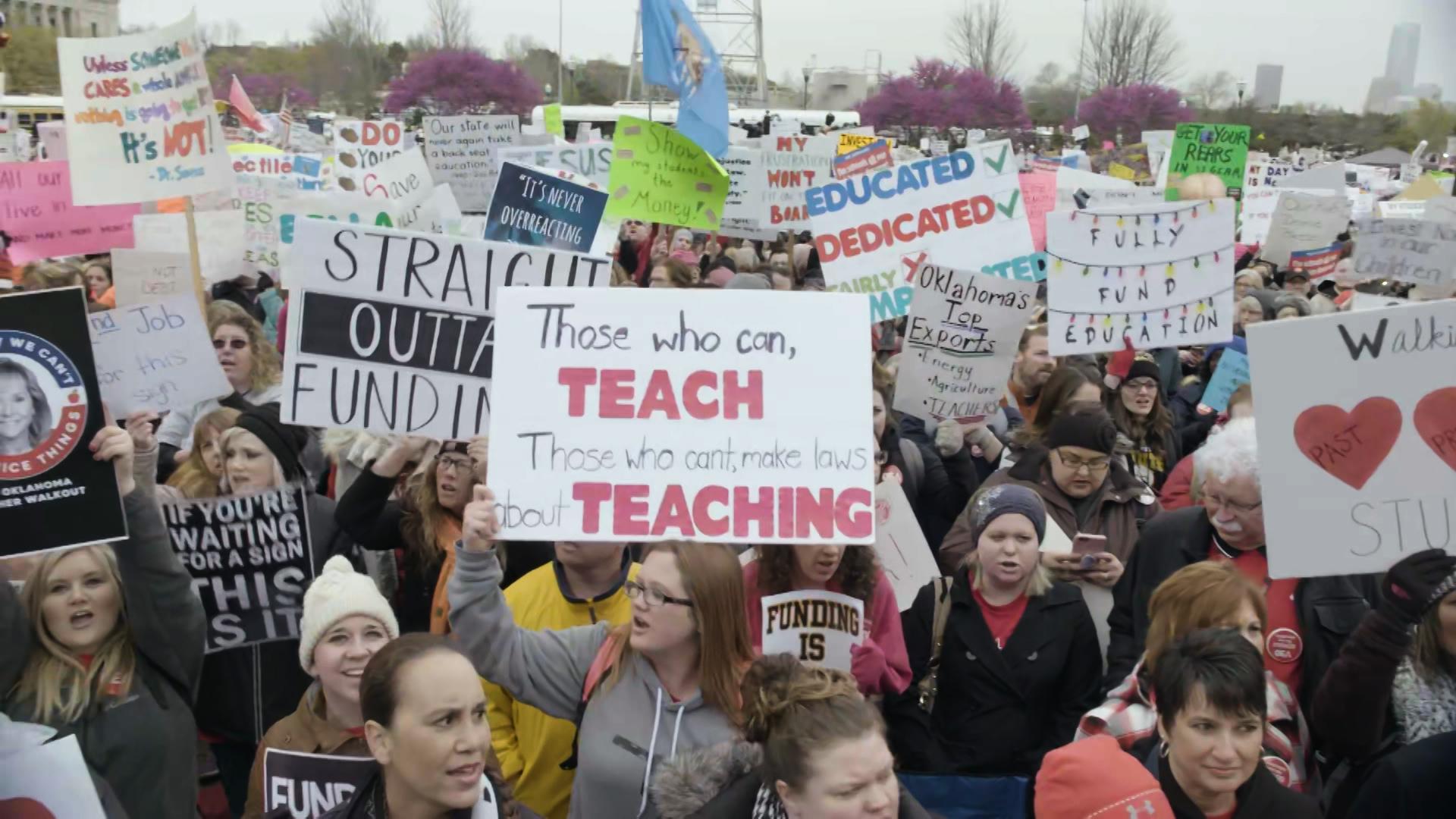 Teachers Protesting Prove We Should Eliminate Public Education